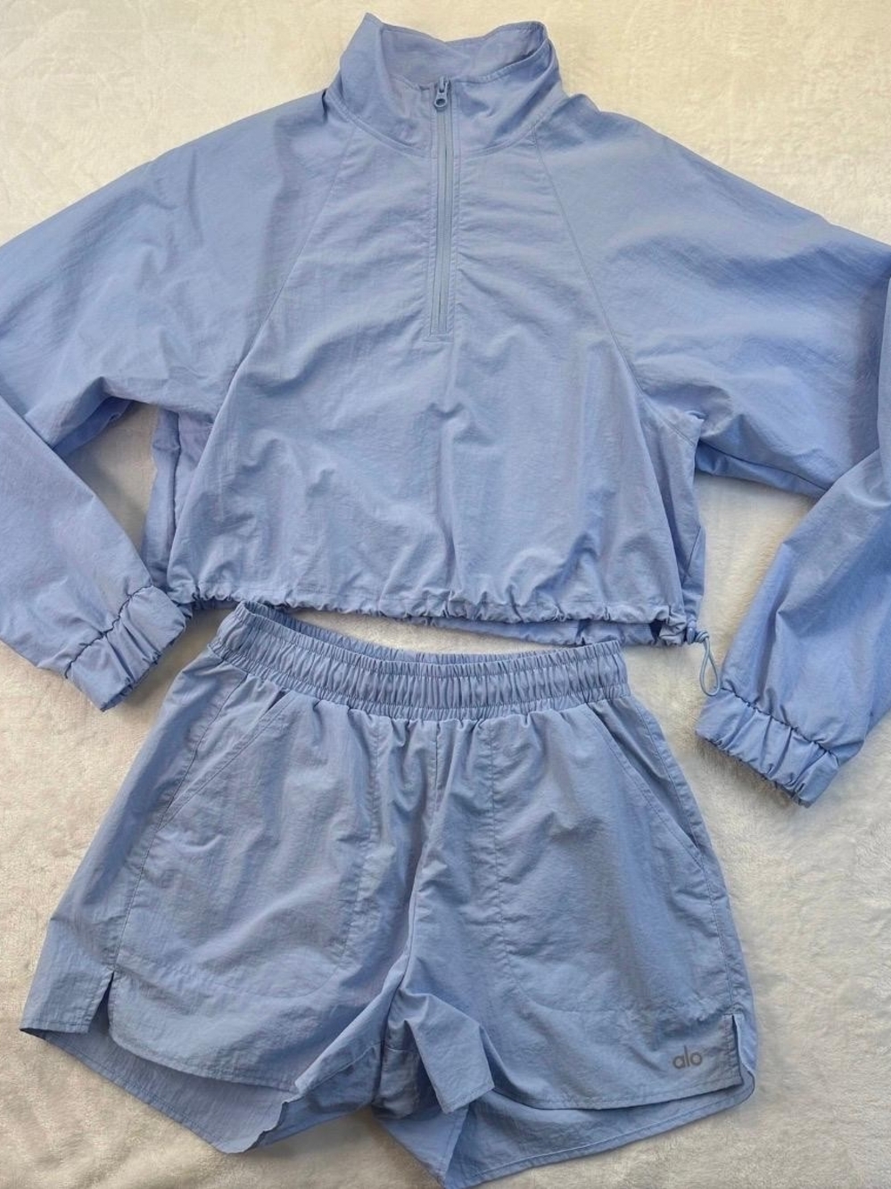 ALO Yoga Set Light Blue - ALO Yoga